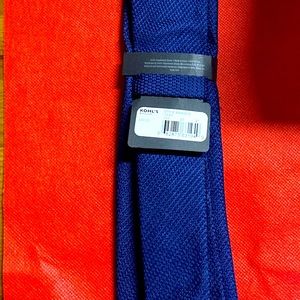 Medium blue mens tie